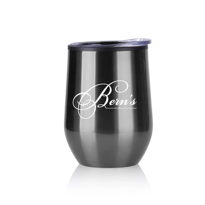Lucca Stainless Steel Wine Tumbler- 12 oz