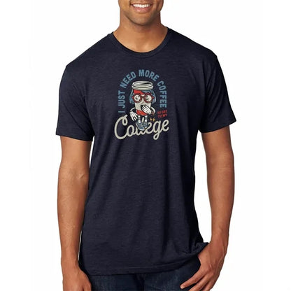 Mens Tri-Blend Crew T-shirts 4.3 oz