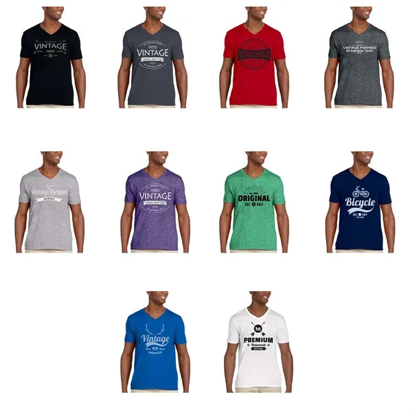 Gildan Adult Softstyle V-Neck Tees