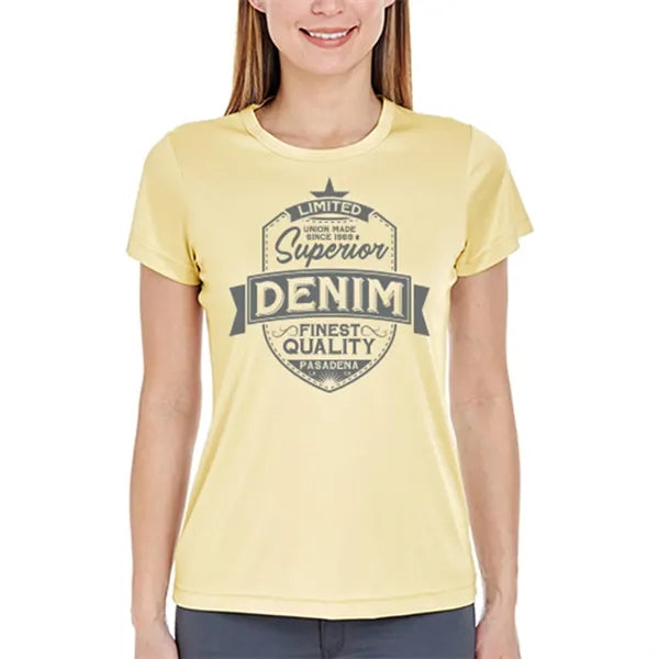 UltraClub Ladies' Cool & Dry Sport Tee 4 oz