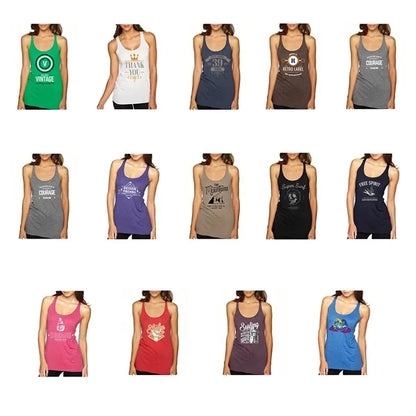 Next Level Tri-Blend Fashion Racerback Tank 4.3 oz
