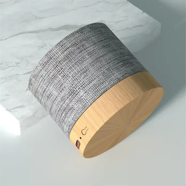 Eco Friendly Bamboo Fabric Bluetooth Speaker Portable