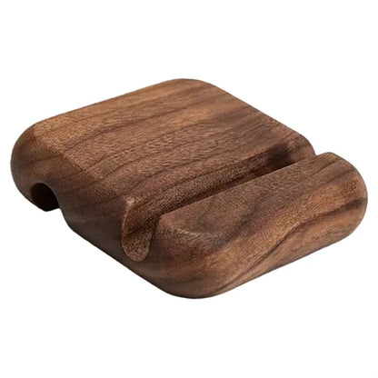 Eco Friendly Wooden Phone Stand Compact Portable Durable