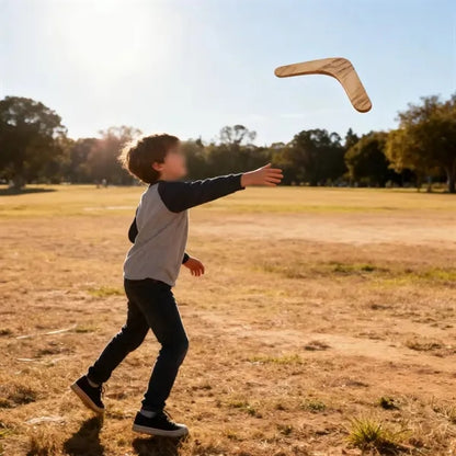 Soft Boomerang Toy Safe Flexible Throwing Disc For Kids Pets