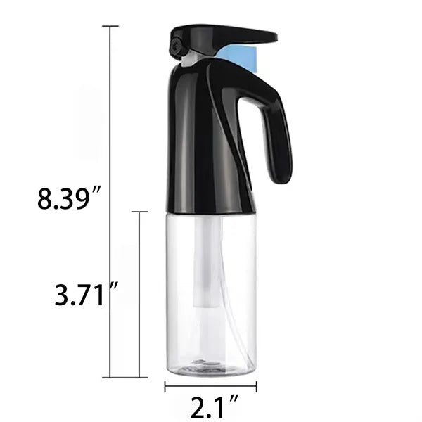 High Pressure Continuous Spray Bottle Refillable Fine Mist