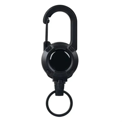 Retractable Wire Keychain Durable Outdoor Utility Emergency