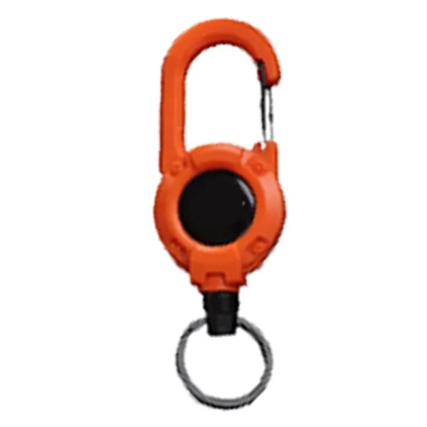 Retractable Wire Keychain Durable Outdoor Utility Emergency