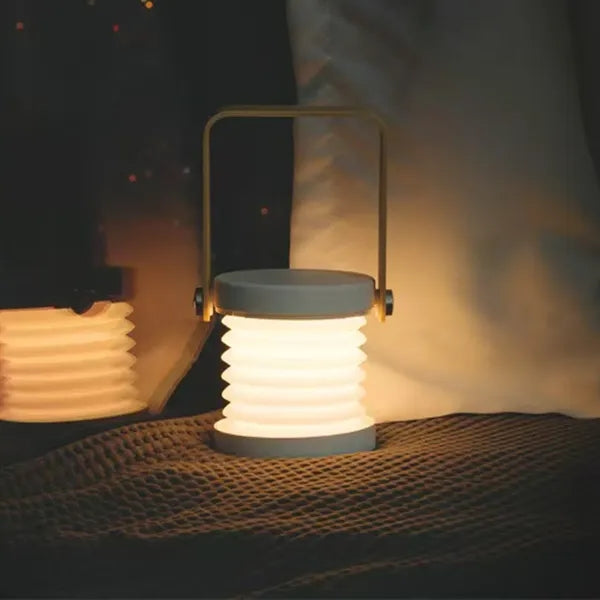 Foldable Portable LED Lamp with Adjustable Shape Soft Light