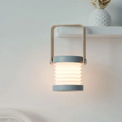 Foldable Portable LED Lamp with Adjustable Shape Soft Light