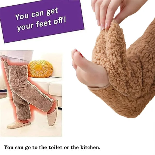 Over Knee High Fleece Warm Socks