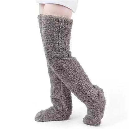 Over Knee High Fleece Warm Socks
