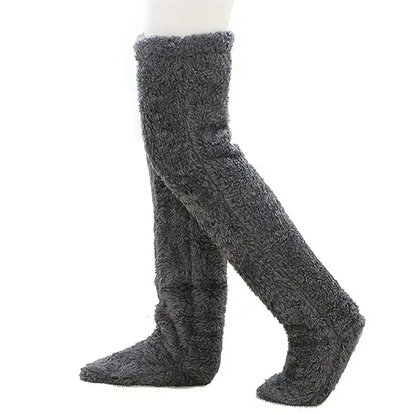 Over Knee High Fleece Warm Socks