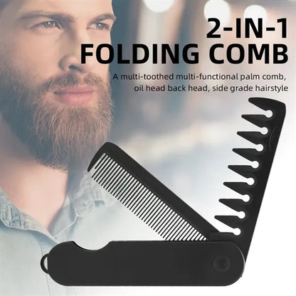 Travel Folding 2 in 1 Hair Comb