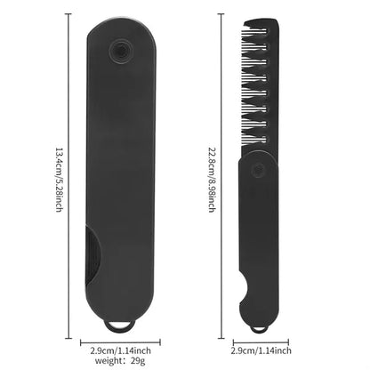 Travel Folding 2 in 1 Hair Comb