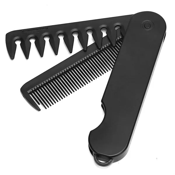 Travel Folding 2 in 1 Hair Comb