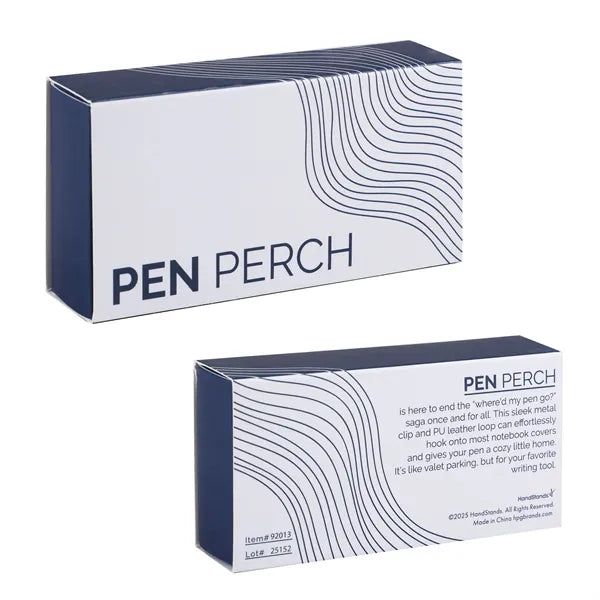 Pen Perch Notebook Pen Holder