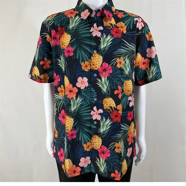 Unisex & Kids' Sublimation Hawaiian Shirt - Deluxe