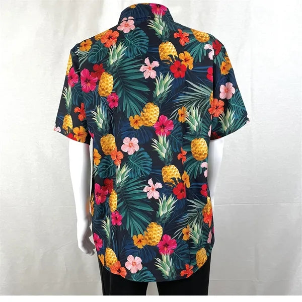 Unisex & Kids' Sublimation Hawaiian Shirt - Deluxe