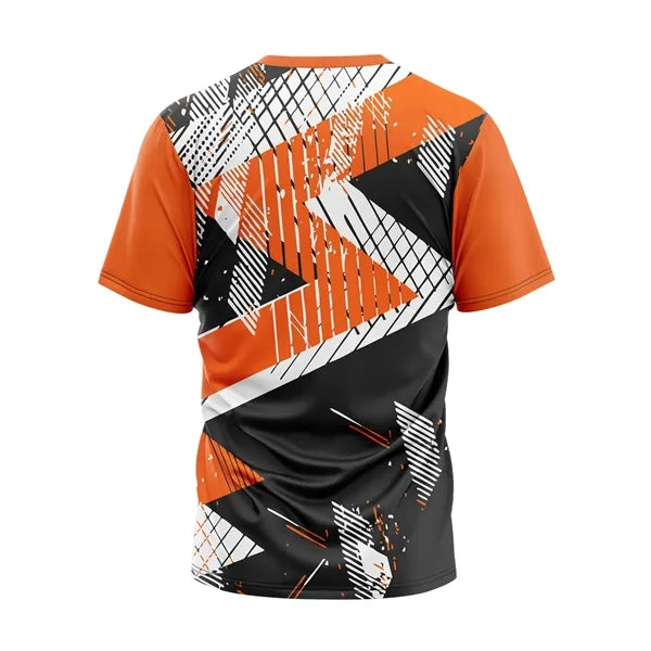 Unisex & Kids' Sublimation 140G Mesh Short Sleeve T-Shirt