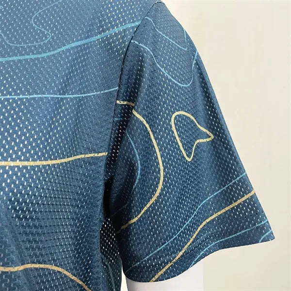 Unisex & Kids' Sublimation 140G Mesh Short Sleeve T-Shirt