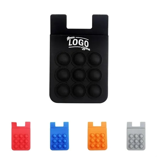 Silicone Card Keeper Phone Wallet