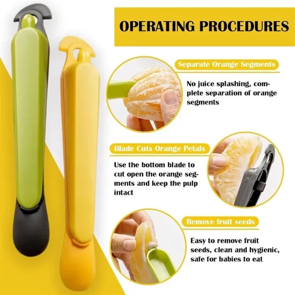 Silicone Orange Peeler Easy Citrus Opener Kitchen Tool