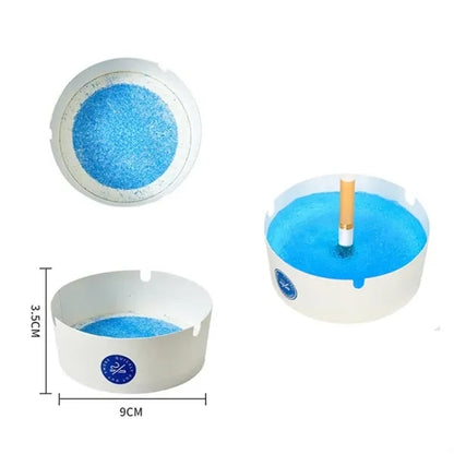 Round Portable Disposable ashtrays