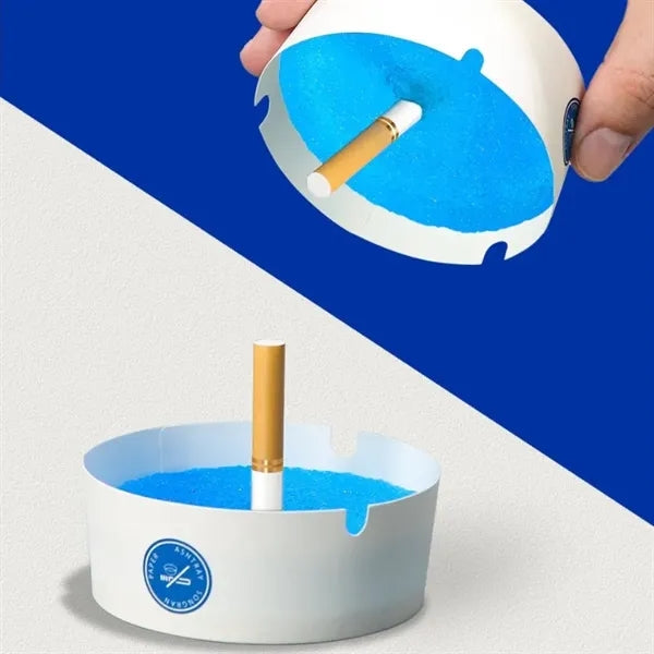 Round Portable Disposable ashtrays