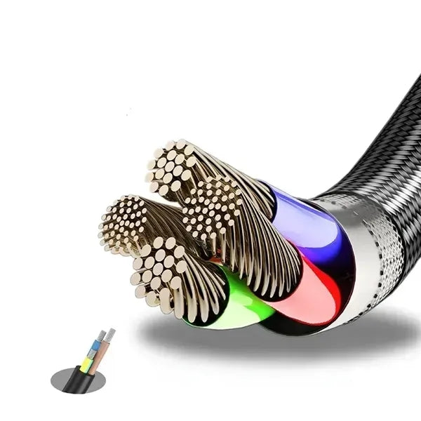 One to three data cables
