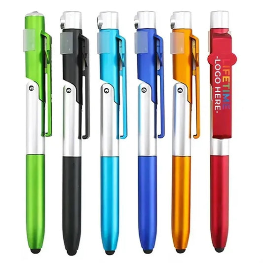 Mobile phone holder folding ballpoint pen