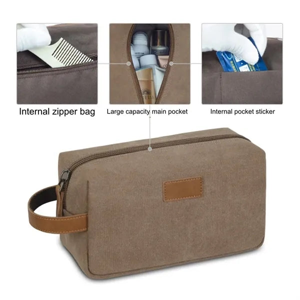 Travel Canvas Cosmetic Handbags