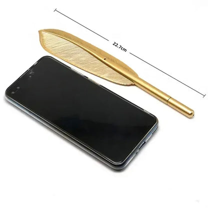 Feather plastic pen