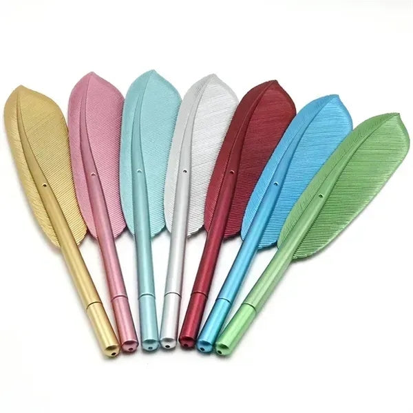 Feather plastic pen