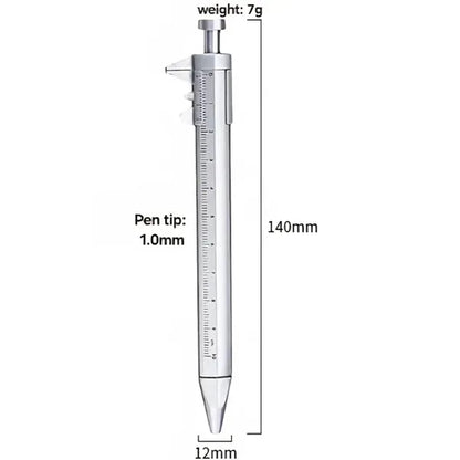 Vernier caliper ballpoint pen