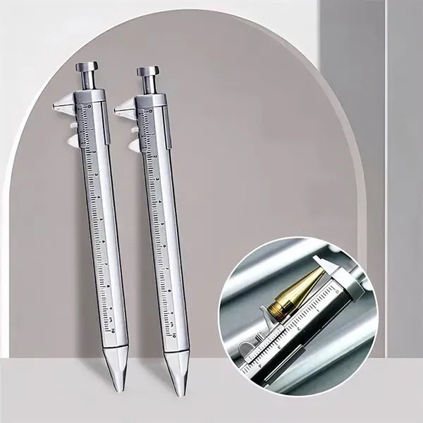Vernier caliper ballpoint pen