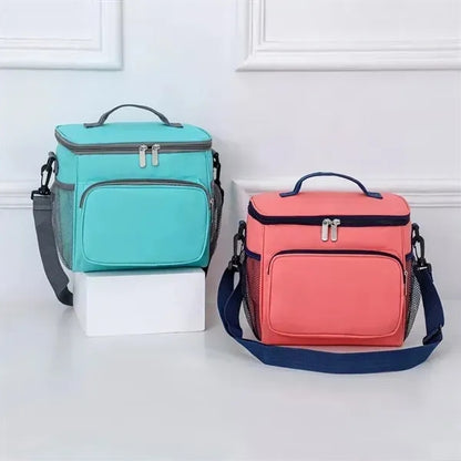 Portable fresh-keeping thermal insulation bag