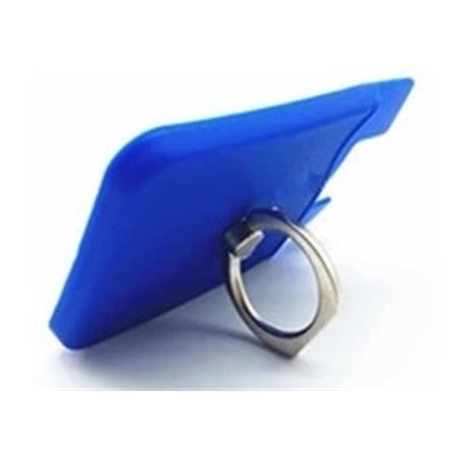 Silicone Phone Wallet w/ Finger Ring Holder & Custom Logo