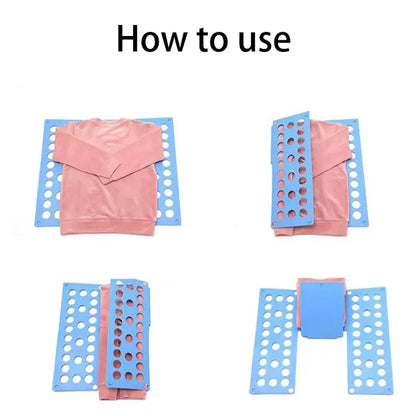 Clothing Organizer Easy Fold Shirt Board Efficient Laundry