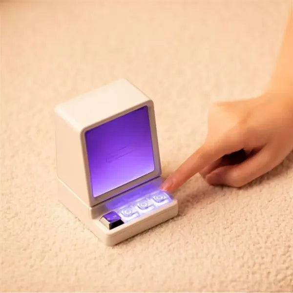 Retro Computer Shaped Bluetooth Speaker with LED Display