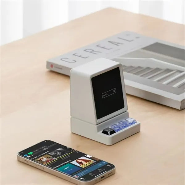 Retro Computer Shaped Bluetooth Speaker with LED Display