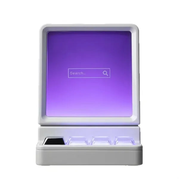 Retro Computer Shaped Bluetooth Speaker with LED Display