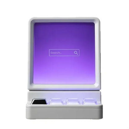 Retro Computer Shaped Bluetooth Speaker with LED Display