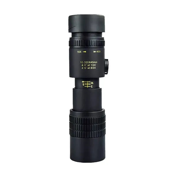 30X Zoom Mobile Phone Monocular Telescope with Clip On Mount