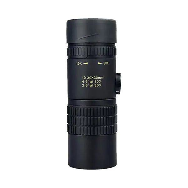 30X Zoom Mobile Phone Monocular Telescope with Clip On Mount