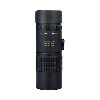 30X Zoom Mobile Phone Monocular Telescope with Clip On Mount