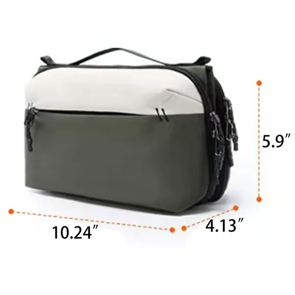 Quad Fold Tech Organizer Travel Cable Gadget Bag Portable