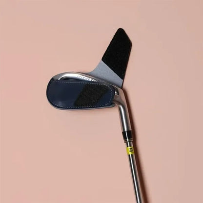 Premium PU Leather Golf Club Head Covers Protective Case
