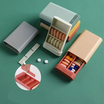Portable Pill Case Travel Medicine Storage Organizer