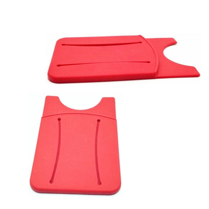 Silicone Phone Wallet w/ Finger Slot & Custom Imprint