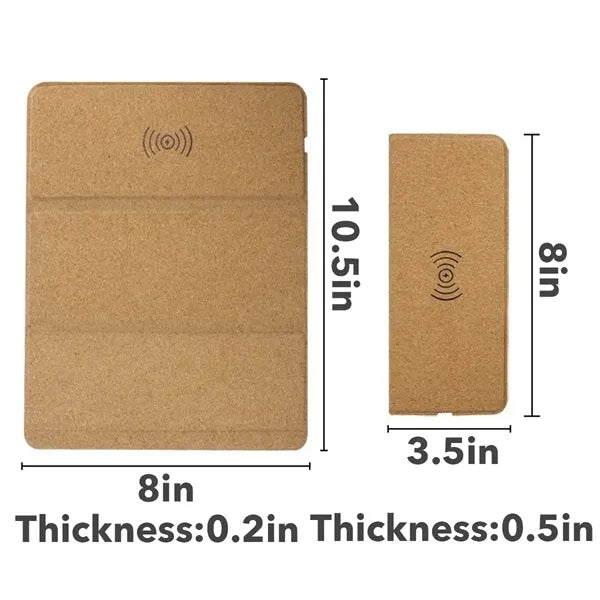 3-In-1 Wireless Charging Mouse Pad